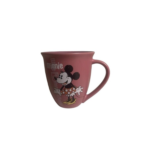 Minnie Mouse Coffee Tea Mug Vintage Walt Disney 12 oz Mug/Cup Pink - Picture 1 of 14